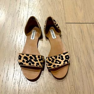 Cheetah print Steve Madden sandals